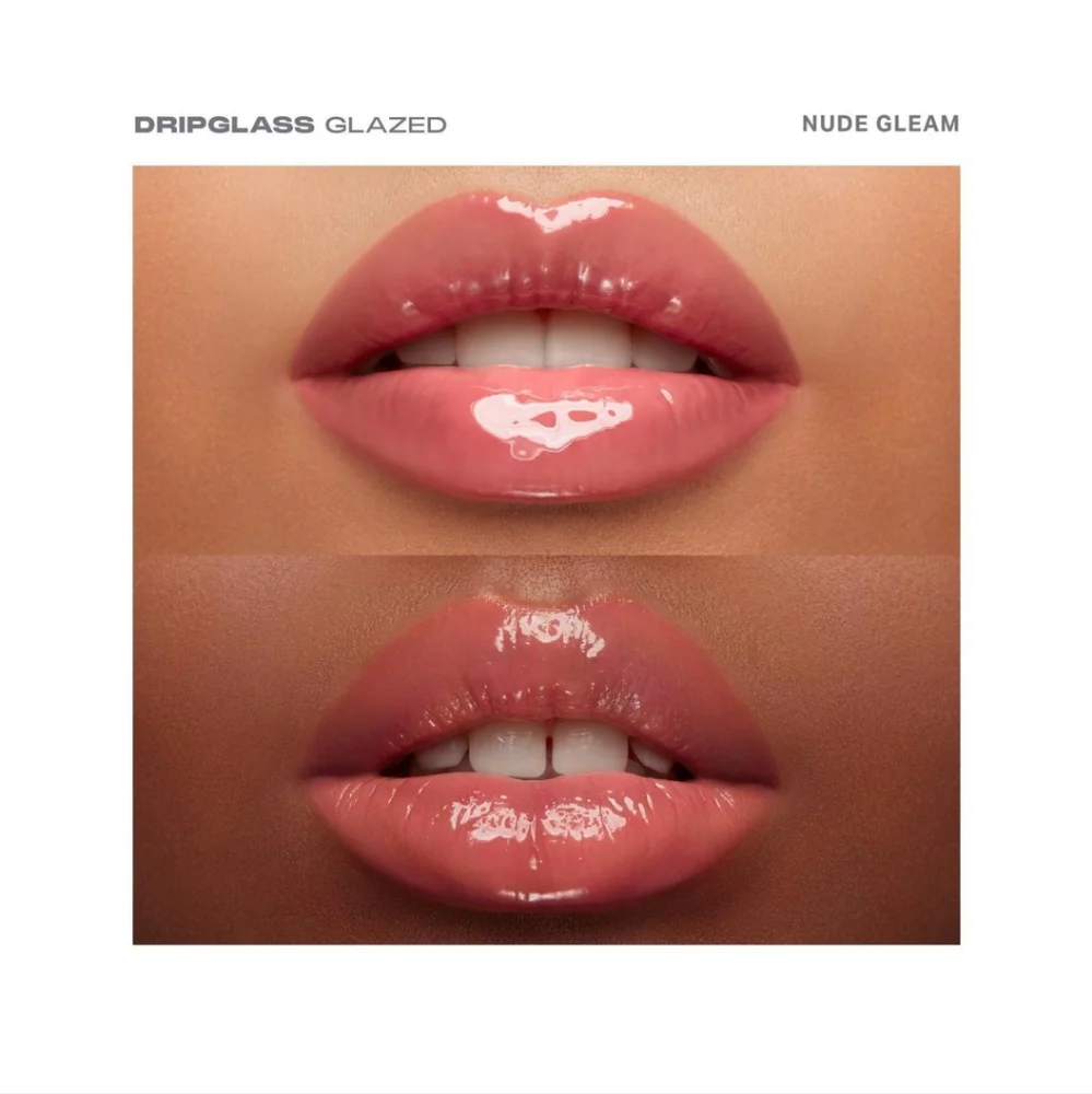 Morphe Dripglass Glazed High Shine Lip Gloss Shade:Nude Gleam✨🆕